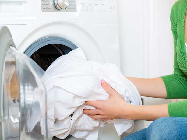 How to store clothes - wash first