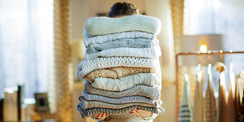 How to store clothes