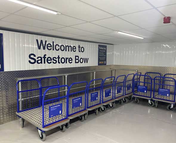 Safestore self storage in Bow - Trolleys