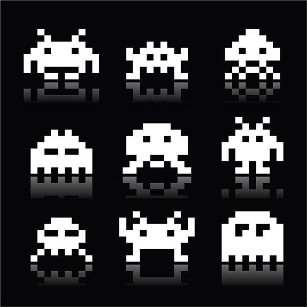 space invaders arcade game