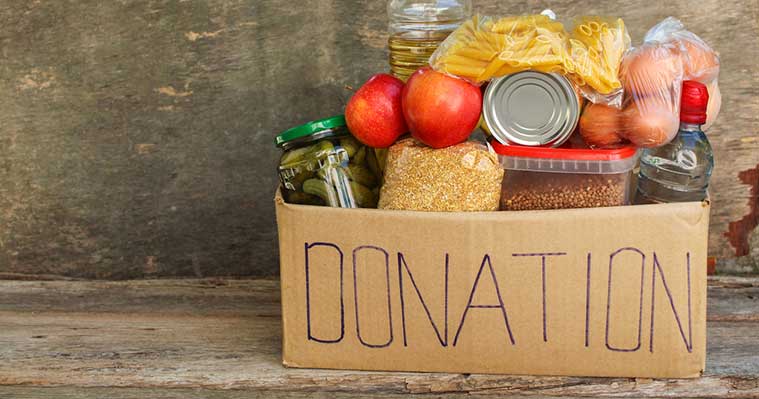 What not to donate to a food bank