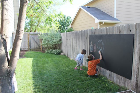 Giant chalkboard