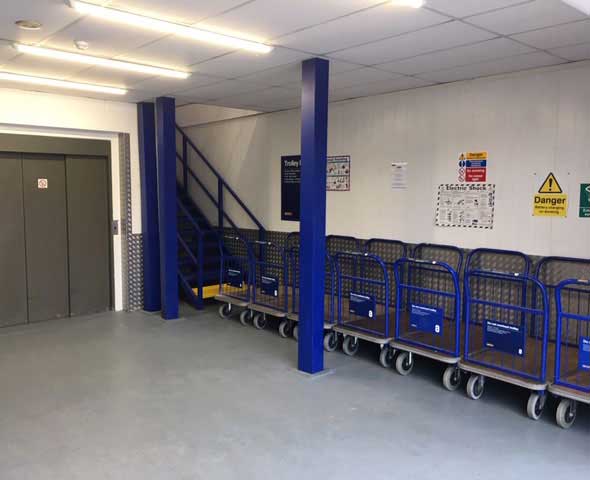 Storage in Manchester - Safestore Self Storage - Storage trolleys