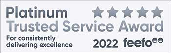 Safestore secure Feefo's_Platinum customer_service_award for 2022