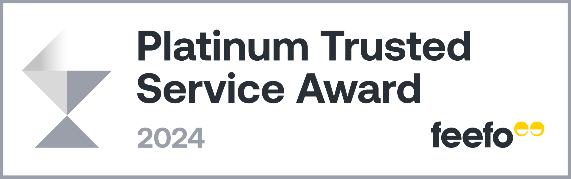 Safestore secure Feefo's_Platinum customer_service_award for 2024